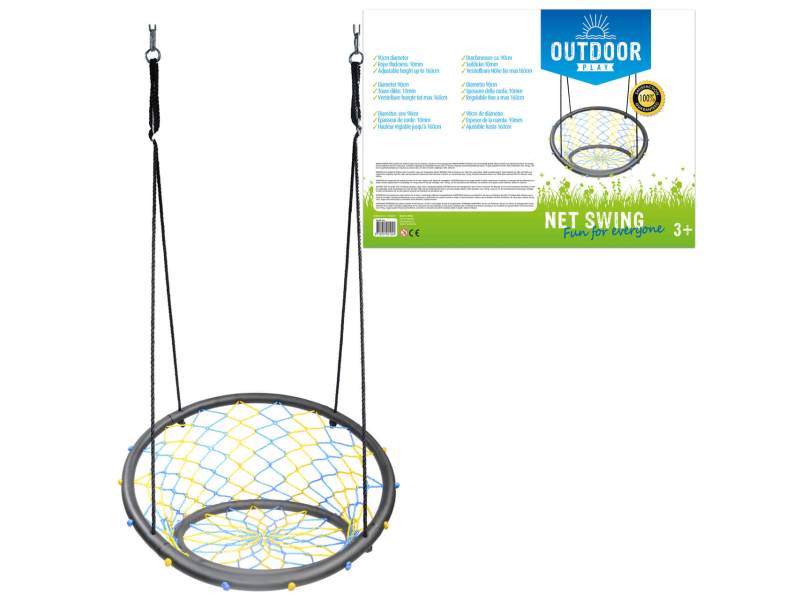 outdoor play net swing seat 3