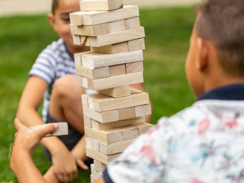 outdoor play tumble tower 6