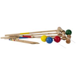 outdoor play croquet set
