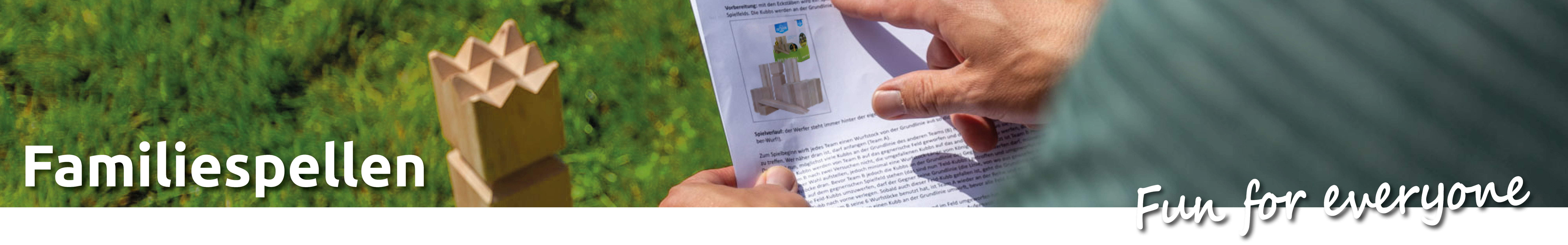 outdoor play familie banner