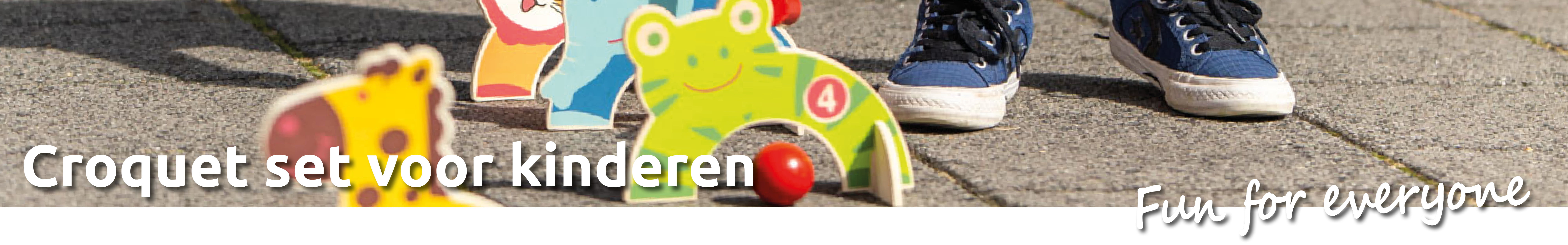 Croquet set voor kinderen